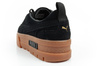 Pantofi sport Puma Mayze pentru femei, cu platformă, negri, din piele la modă