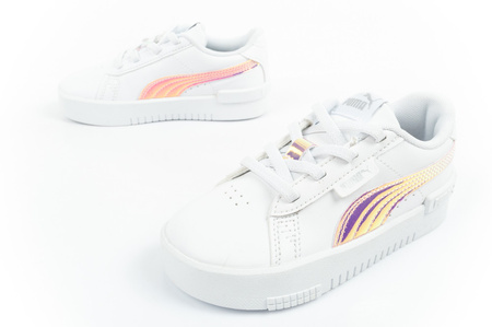 Pantofi sport Puma Jada Holo pentru fete, albi, slip-on [383761 01]