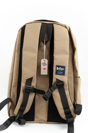 Rucsac Lee Cooper Classic Urban Sports pentru școală, bej, 22L