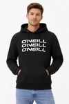 Hanorac O'Neill Triple Kangaroo pentru bărbați, negru, la modă