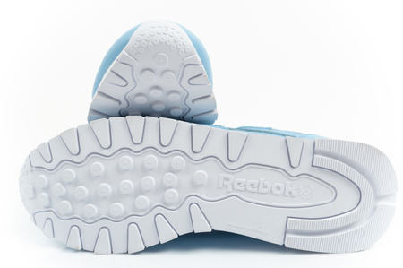 Pantofi sport Reebok Classic pentru femei, albaștri, piele la modă