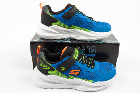 Pantofi sport Skechers Meteor-Lights LED pentru copii, cu velcro, pentru băieți