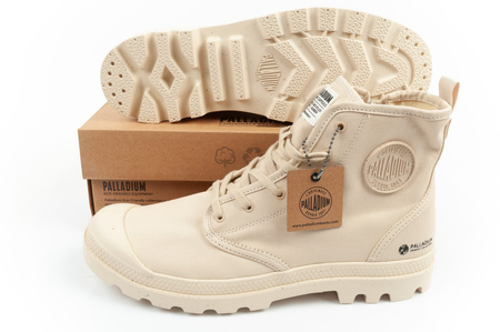 Teniși sport Palladium Pampa Zip pentru bărbați, bej