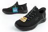 Skechers Summits-High Range [232457/BBK] Pantofi sport pentru bărbați SLIP-INS, negri.