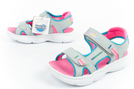 Sandale Skechers pentru copii [302984L/SLPK], gri.