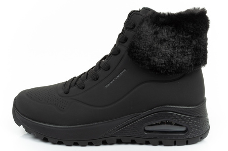 Pantofi sport de damă Skechers Uno Rugged [167274/BBK], negri.
