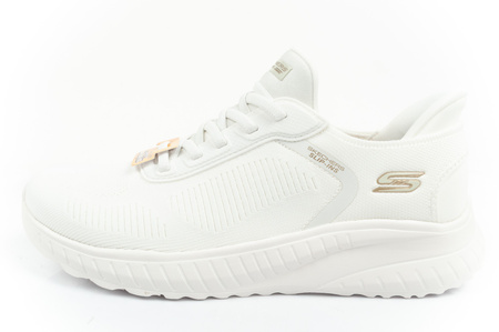 Pantofi sport Skechers Bobs Squad Chaos [117497/OFWT] pentru femei, alb.
