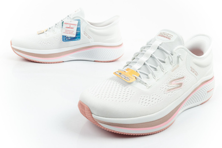 Teniși Skechers Go Run Elevate 2.0 SLIP-INS pentru femei, albi
