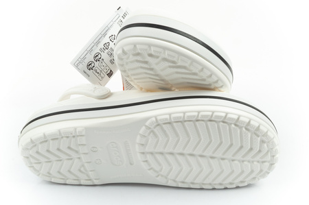Sandale Crocs Crocband pentru bărbați, la modă și confortabile, albe