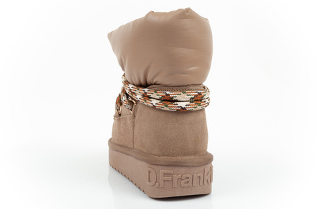 Pantofi de iarna dama D.Franklin [DFSH375003-TAUP], maro.