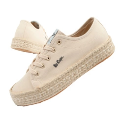 Tenisi espadrile damă Lee Cooper [LCW-25-44-3215L] Platformă, bej.