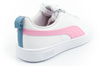 Pantofi sport Puma, adidasi copii Rickie, albi, la moda