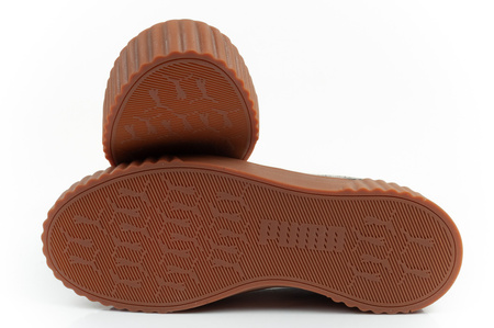 Teniși de damă Puma Carina 3.0, piele, negru, la modă