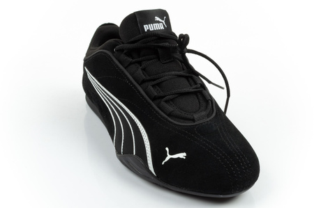 Pantofi sport pentru femei Puma Catch Soleil SD, piele naturală neagră, la modă