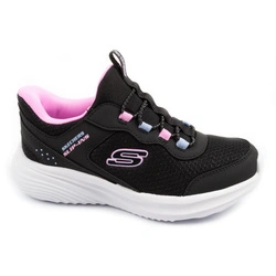 Pantofi sport Skechers Bounder Pro Slip-Ins pentru copii, negri