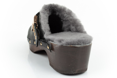 Saboți Scholl Iconic [F298121004], negri.