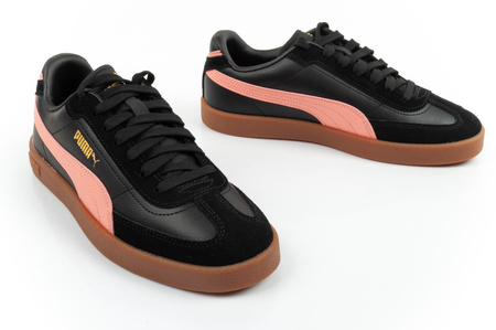 Pantofi sport Puma CLub II Era pentru femei, negri, din piele la modă