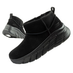 Ghete de iarnă pentru femei Skechers - Ghete din piele cu izolație