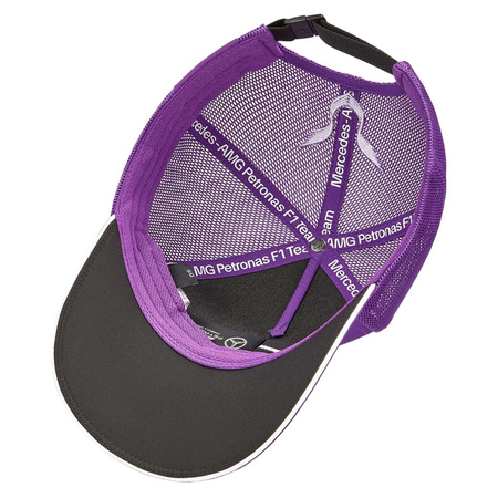 Șapcă Mercedes Mapf1 RP LH Trucker, Premium Purple, La modă
