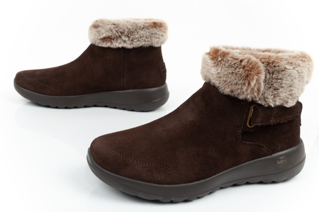 Pantofi de iarna dama Skechers On-The-Go 144041/CHOC, maro.