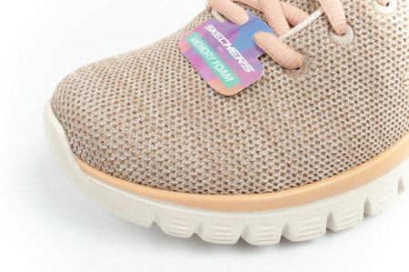 Pantofi sport de damă Skechers Graceful Twisted Fortune [12614/NTCL], bej.