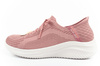 Pantofi sport Skechers Ultra Flex pentru femei, model tenis SLIP-INS, roz, confortabili