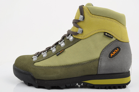 Ghete de drumeție Aku Ultralight Gore-Tex pentru femei, gri/verde
