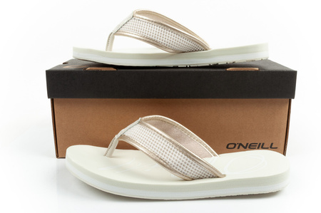 Șlapi O'neill Shoes Jacky Flip-Flop pentru femei, ușori, confortabili, bej