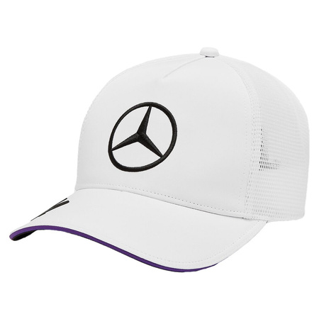 Șapcă Mercedes Mapf1 RP LH Trucker, Alb Premium, La modă