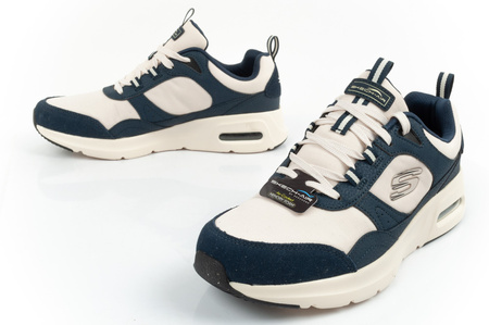 Pantofi sport pentru bărbați Skechers Skech-Air Court [232648/NVNT], bej și bleumarin.