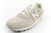 Pantofi sport New Balance 373 pentru femei, piele la modă, bej, alb