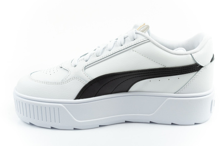 Pantofi sport Puma pentru femei Karmen Rebelle cu platformă, piele albă, la modă