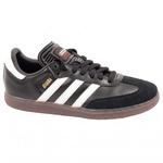 Teniși Adidas Samba, piele la modă, negri