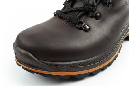 Ghete de drumeție din piele impermeabile Grisport Marrone pentru bărbați