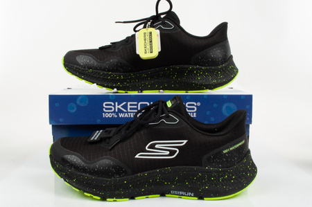 Pantofi sport pentru bărbați Skechers Go Run [220874/BKLM], negri.