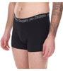 Kappa Herren-Boxershorts [351K1JW ADN] 2er-Pack, schwarz.