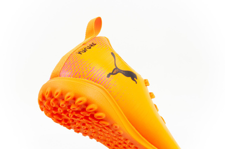 Ghete de fotbal pentru gazon artificial Puma Future 8 Play TT pentru copii, portocalii