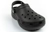 Sandale Crocs Classic Platform pentru femei și bărbați, unisex, la modă, negre, la modă