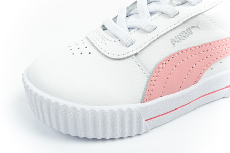 Pantofi sport Puma Carina L pentru copii, albi, confortabili și ușori