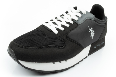 Pantofi sport U.S. Polo Assn. pentru bărbați, la modă, confortabili, negri