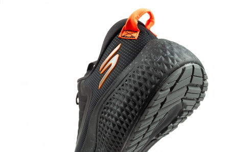 Pantofi de alergare pentru bărbați Skechers Go Run Supersonic Max, negri și portocalii