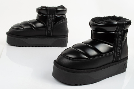 Pantofi de iarna dama D.Franklin [DFSH371011-BLAC], negri.