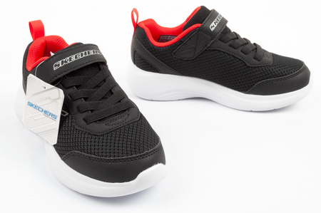 Pantofi sport ușori pentru copii Skechers Selectors, negri la modă