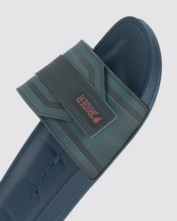 Șlapi sport pentru bărbați Rider Walk, confortabili, de culoare bleumarin, cu velcro [12394 BB533]
