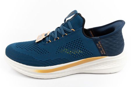 Pantofi sport Skechers Slade pentru bărbați, confortabili, respirabili, bleumarin [210810/BLU].