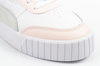 Teniși sport Puma Carina Mia din piele pentru femei, culoare albă