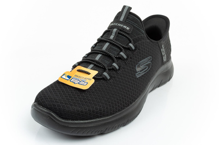 Skechers Summits-High Range [232457/BBK] Pantofi sport pentru bărbați SLIP-INS, negri.