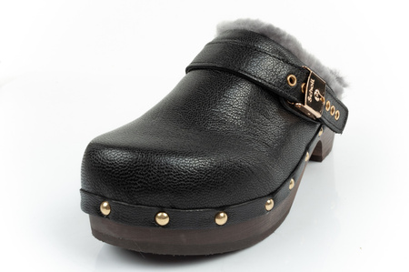 Saboți Scholl Iconic [F298121004], negri.