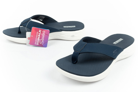 Șlapi Skechers pentru femei [140702/NVY], albastru.