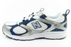Pantofi sport New Balance 408 pentru bărbați, la modă, confortabili, albi, argintii